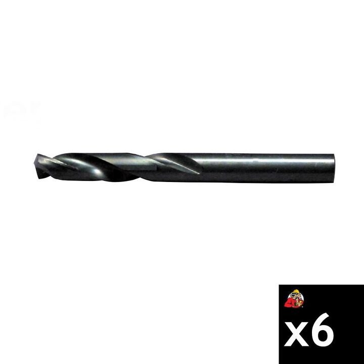 Viking Drill 5/16 Inch Type 260-T HSS Machine Length Drill Bit Bundle, 6 Pieces