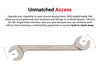 Tekton Angle Head Open End Wrench Set, Modular Organizers, (1/4-3/4 Inch), small image number 5