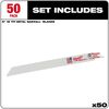 Milwaukee 9 in. 18 TPI Thin Kerf SAWZALL Blades (50 Pack), small image number 2