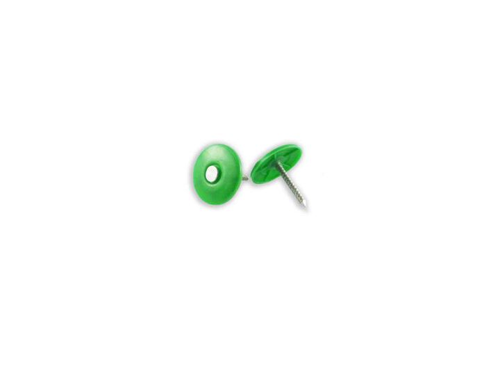 B and C Eagle WoodPro 1-1/4 Inch Plastic Cap Electro Galvanized Nails 2000 qty