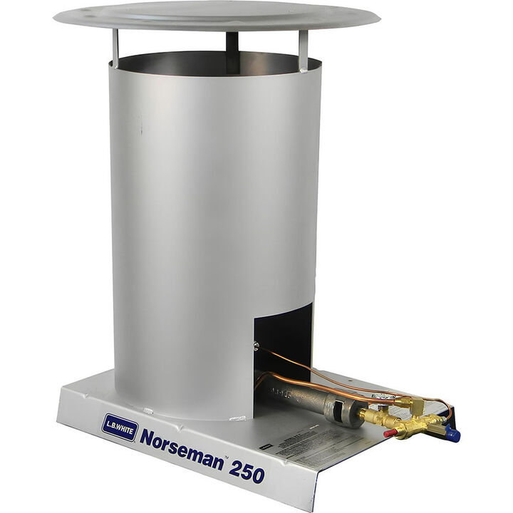 LB White Norseman HD Convection LP heater 250K BTU