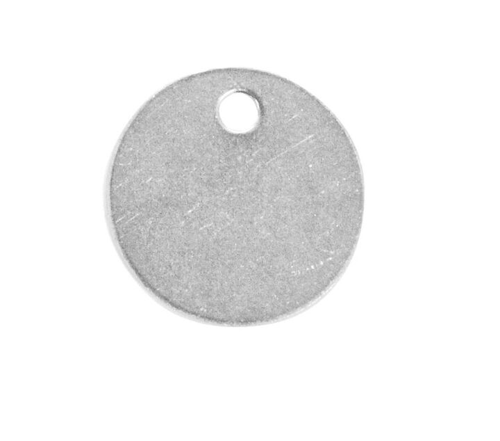 C H Hanson Tag-Round 1-1/2 Inch Aluminum, 50 Pack, large image number 1