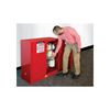 Justrite 40 Gallon Red Steel Manual Close Paint Safety Cabinet, small image number 3