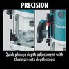 Makita 3-1/4 HP Plunge Router, small image number 4
