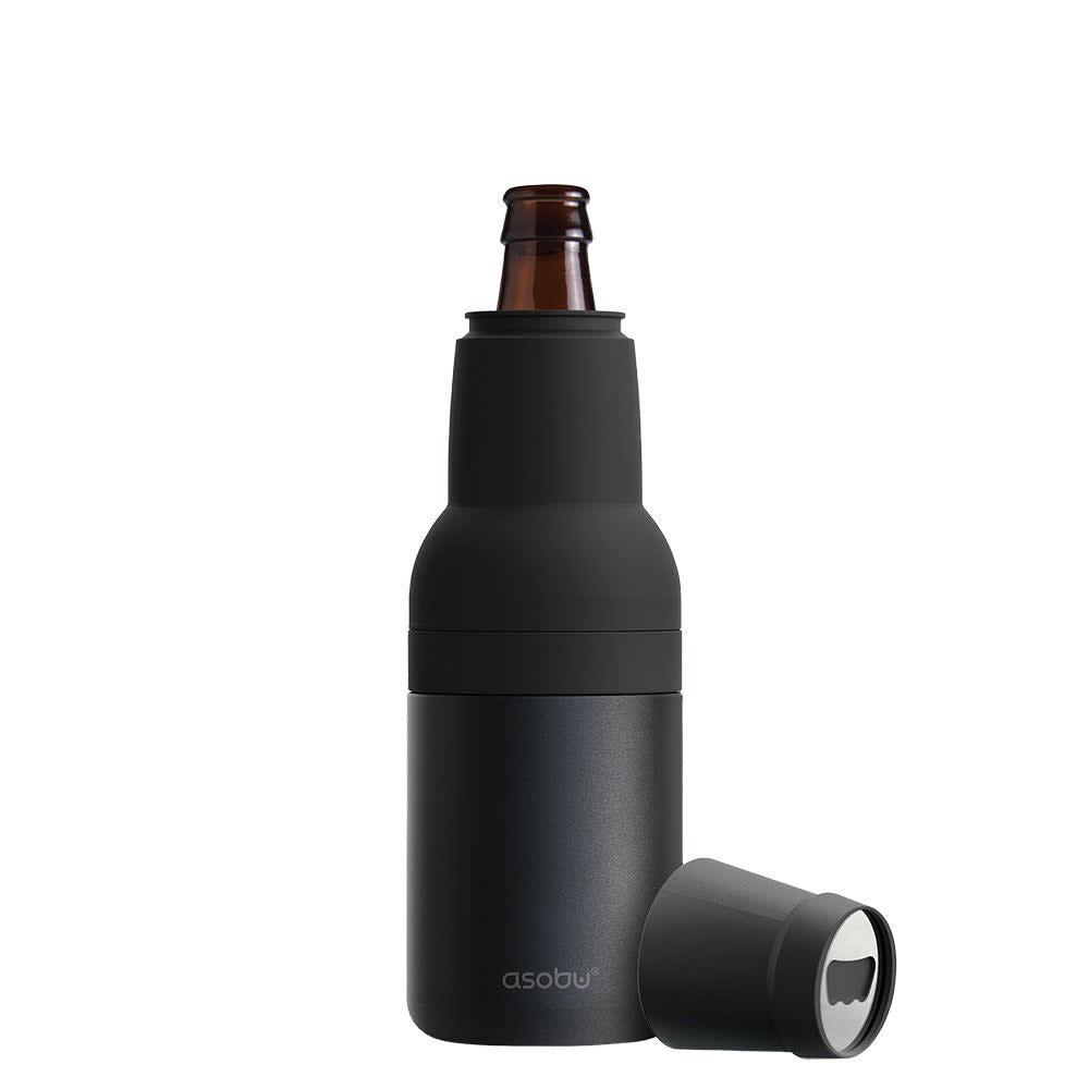 Asobu Bottle Beer 2 Go Bottle 12oz Insulated Black, large image number 1