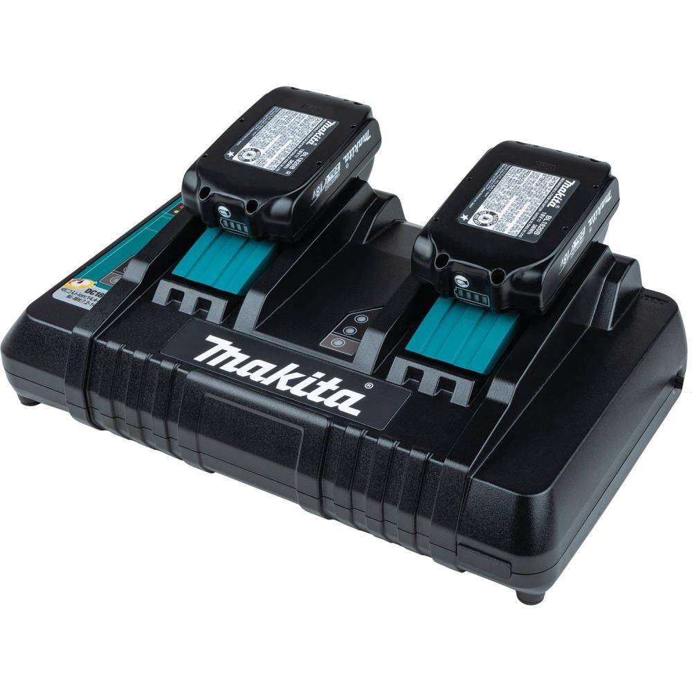 Makita 18V LXT Lithium Ion Dual Port Charger, large image number 5