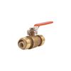 Sharkbite 3/4in x 3/4in 200 Psi Brass Push Fit Ball Valve, small image number 1