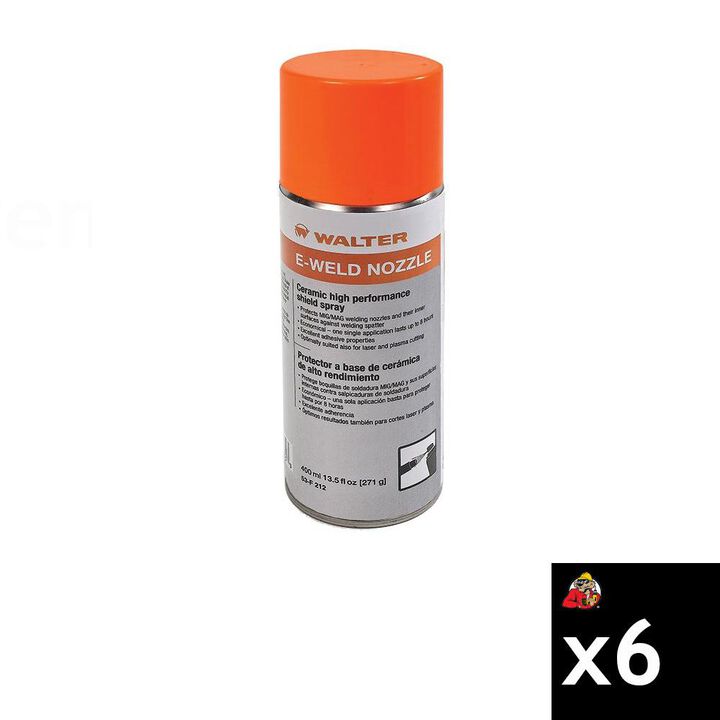 Walter E-WELD Nozzle Aerosol, 400 ml, 6 Pieces