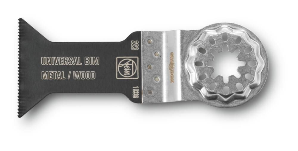 Fein E-Cut Universal Oscillating Tool Saw Blade 50pk Width 1 3/4in Length 2 1/8in, large image number 1