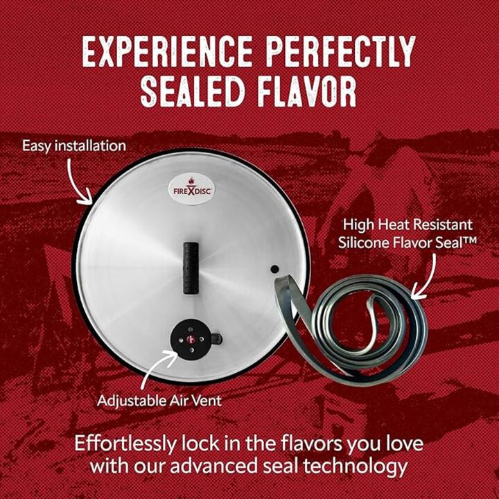 Firedisc 20 Inch 380 Ultimate Flattop Lid with Flavor Seal, large image number 8