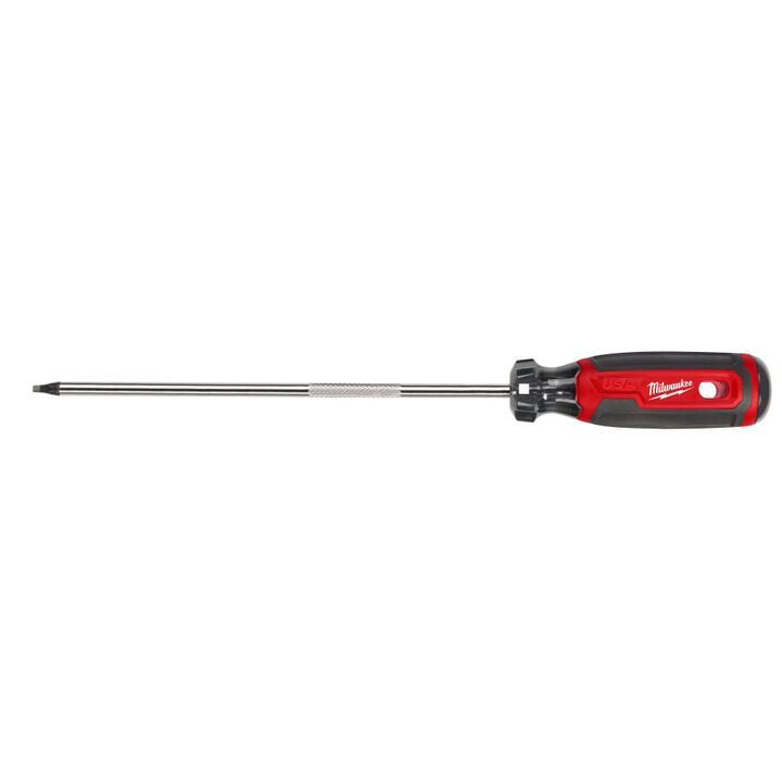Milwaukee #2 Square 8 Inch Cushion Grip Screwdriver