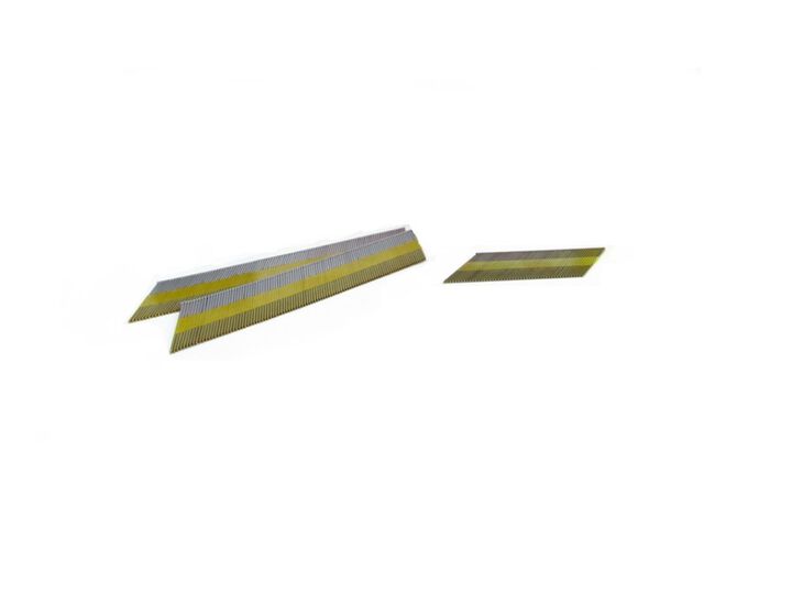Spotnails 2.5 In. Bright 15 Gauge Nails - 34 Tape Strip - 4000 Nails