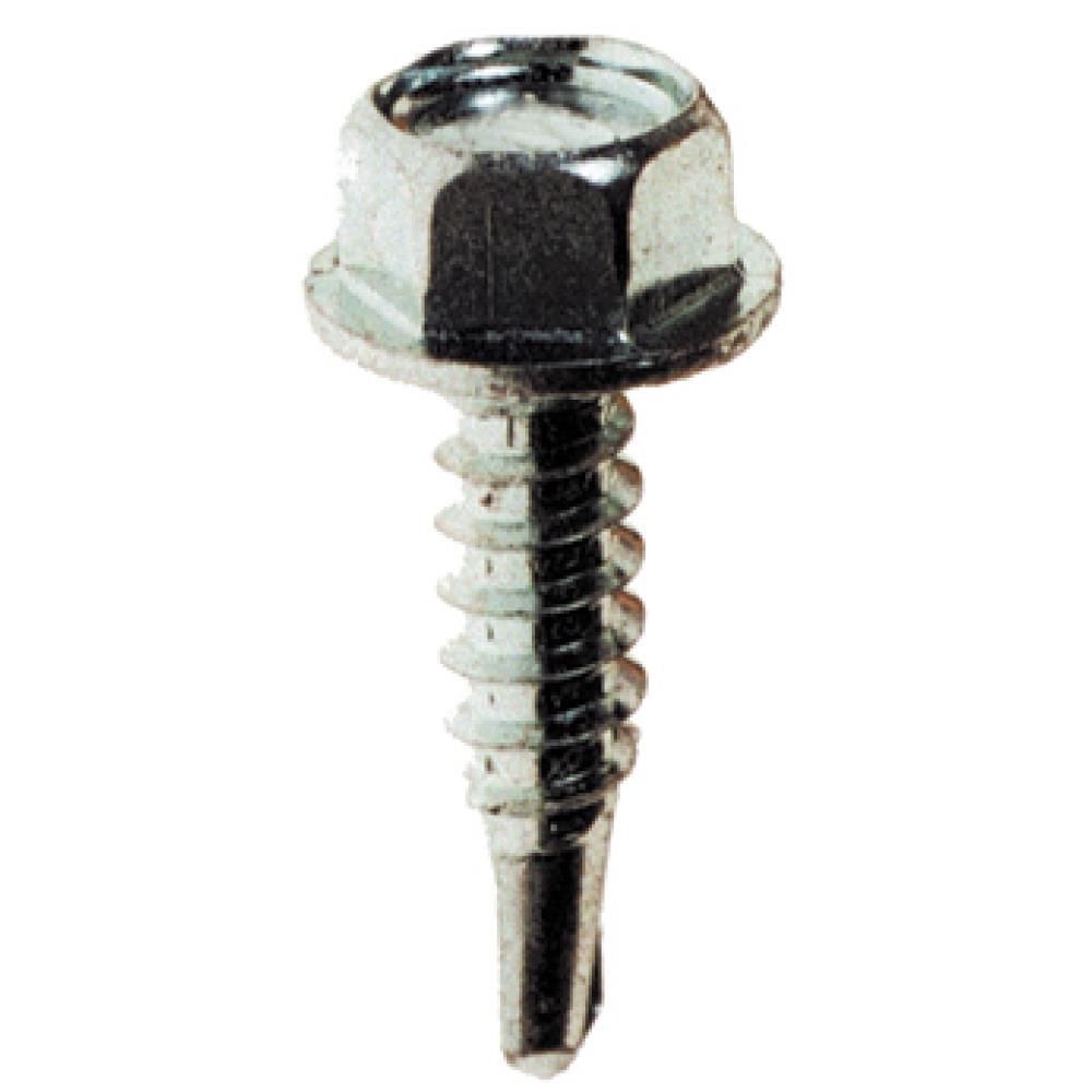 Pro Twist 12 x 1 Zinc Hex Washer Head #3 Self Drilling 3M, large image number 1