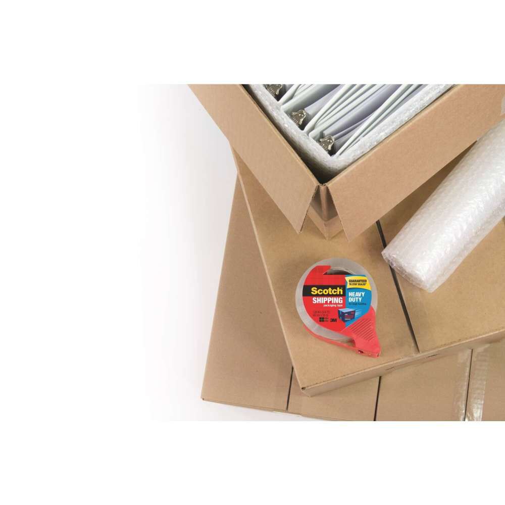 3M Scotch Shipping Packaging Tape 1.88in x 38.2yd Clear, large image number 3