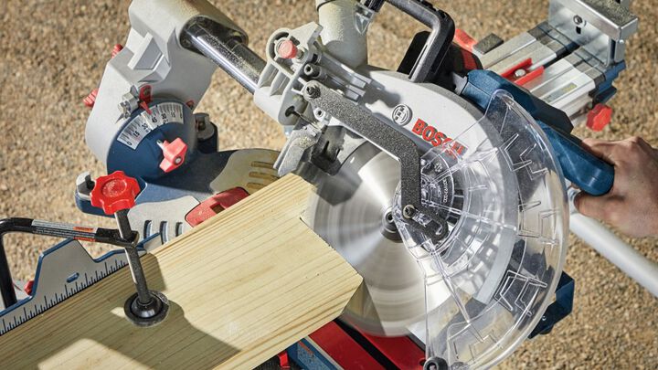 Bosch 18V 10 Inch Miter Saw (Bare Tool) - Reconditioned, large image number 10