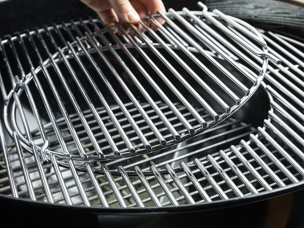 Weber Master-Touch 22 Inch Charcoal Grill with Built-In Thermometer, Ivory, large image number 8