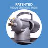 Guardair PowerQUAD 55 Gallon Pneumatic Vacuum Generating Head with 2 Inch Inlet, small image number 3