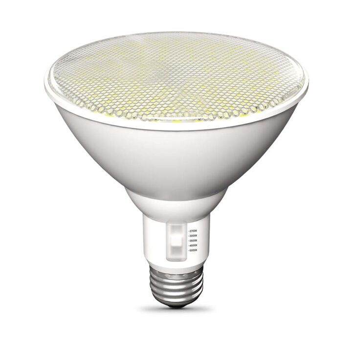 Feit Electric 37W 5000 Lumens E26 Base PAR38 Adjustable LED Bulb White
