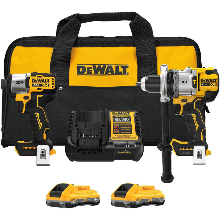DEWALT 20V MAX XR  2-Tool Combo Kit with POWERPACK
