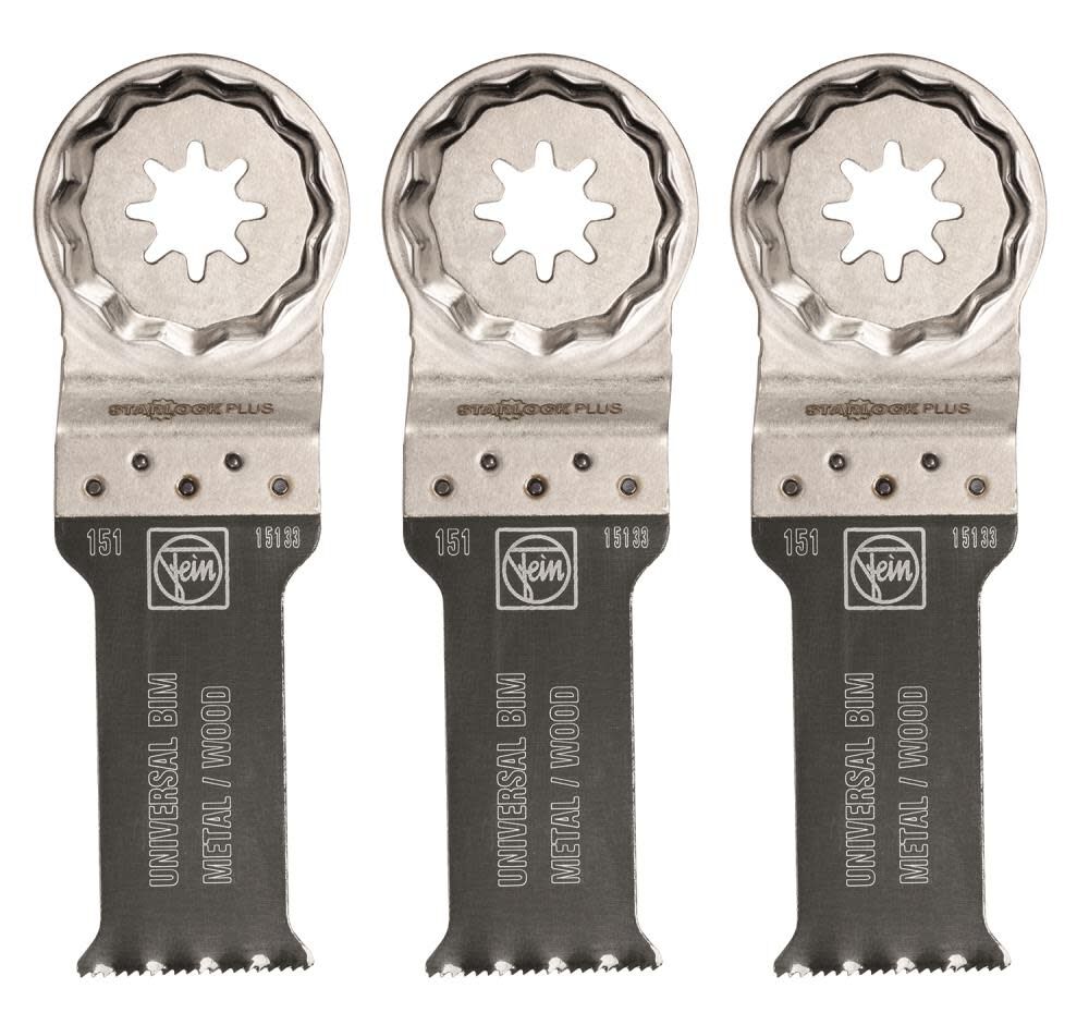 Fein StarlockPlus E-Cut 151 Universal Saw Blade with Bi Metal Toothing for Various Applications, large image number 1