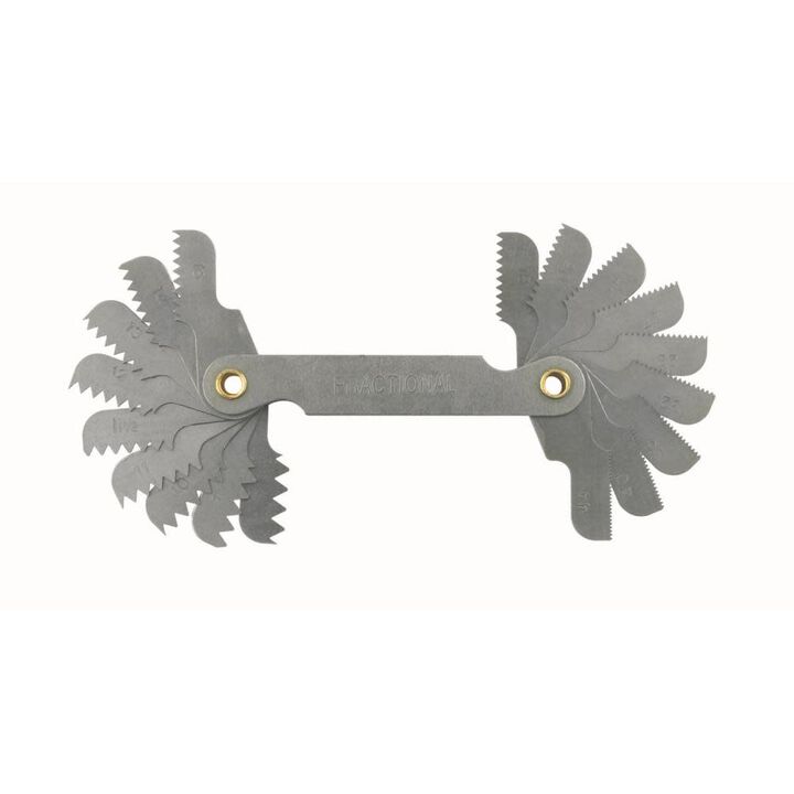 Irwin 18 Leaf Thread Gauge