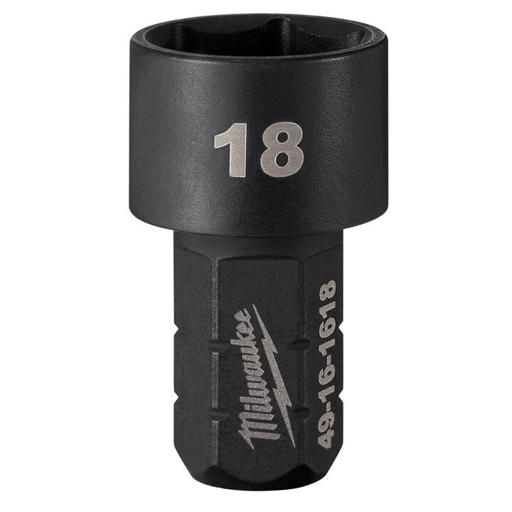 Milwaukee INSIDER Box Ratchet Socket 6 Point 18mm
