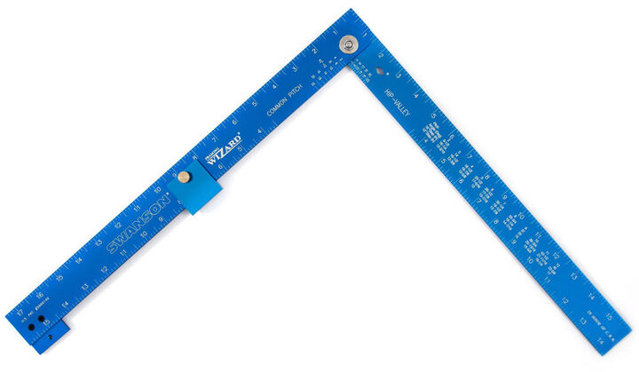 Swanson Tool Framing Wizard Folding Aluminum Framing Square