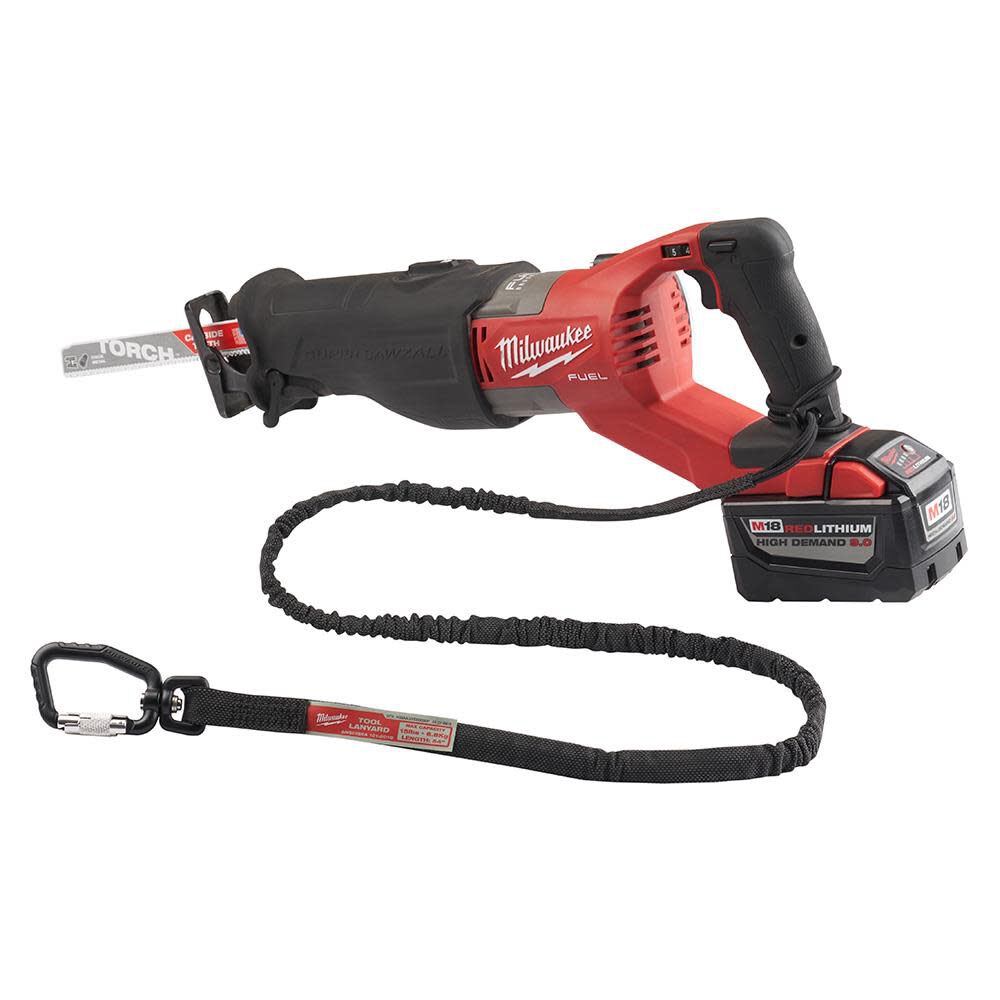 Milwaukee 15 Lbs. 54 in. Extended Reach Locking Tool Lanyard, large image number 7