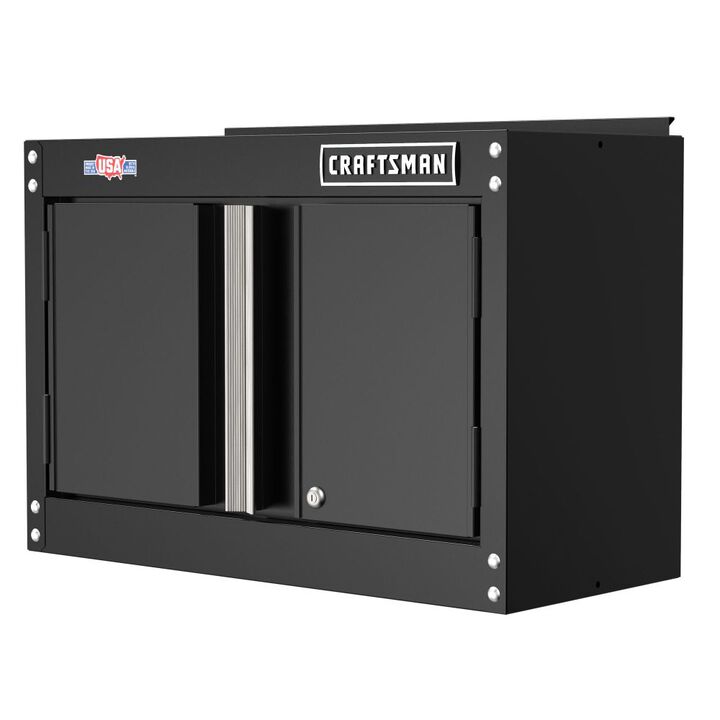 CRAFTSMAN S2000 Series 18 Inch Tall Wall Cabinet, Black, large image number 2