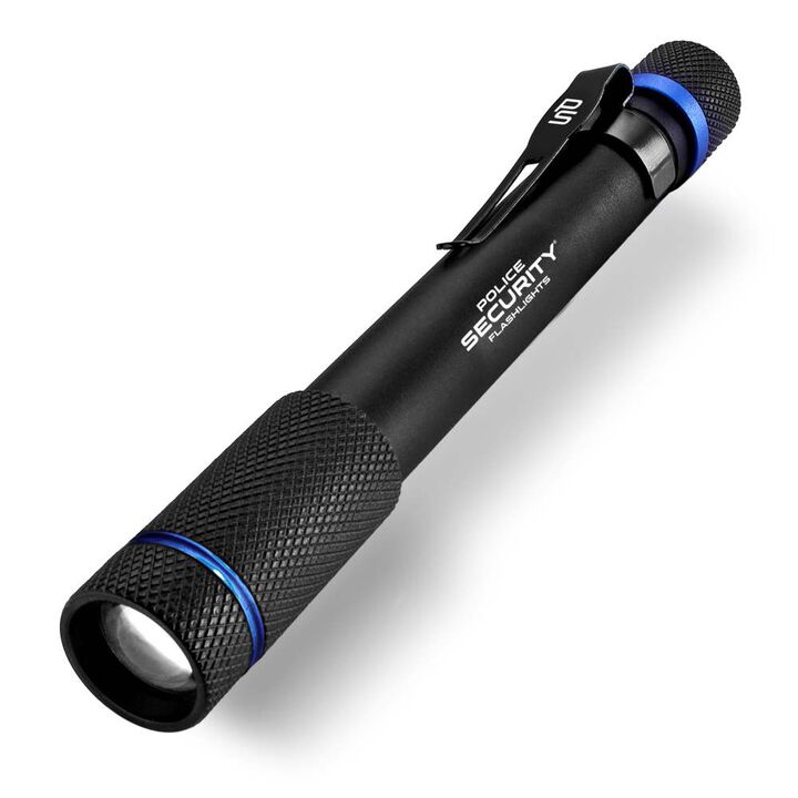 Police Security AURA 270 Lumens 2AAA Alkaline Black Battery Powered Penlight