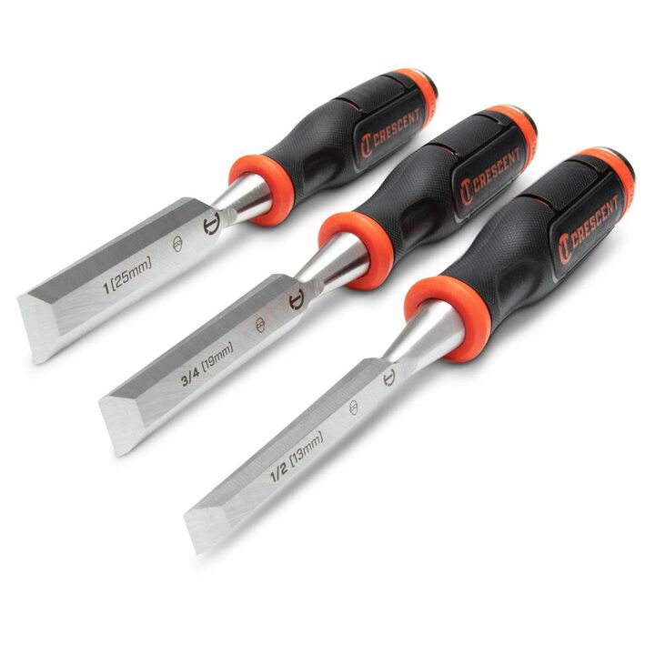 Crescent Wood Chisel Set 3pc