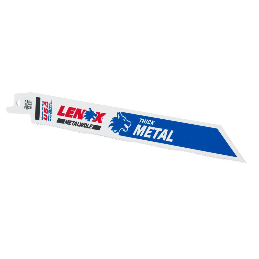 Lenox 8 Inch 14TPI METALWOLF WAVE EDGE Reciprocating Saw Blade 25 Pieces, large image number 5