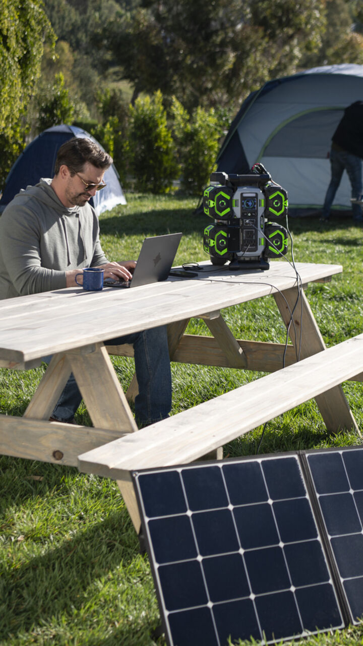 EGO NEXUS 1400W Portable Power Station Kit Includes Two 6 Ah Batteries, large image number 4
