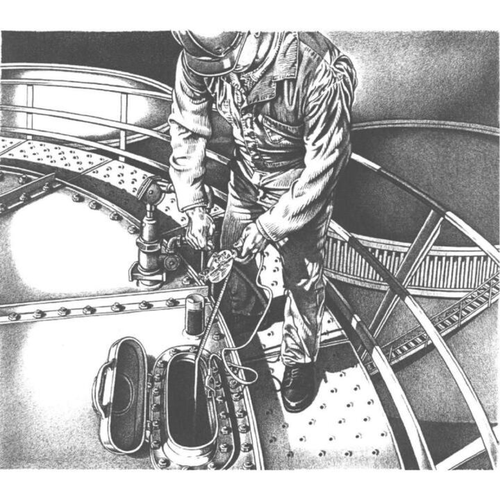 Crescent Lufkin Oil Gauging Tape 1/2in x 75', large image number 2
