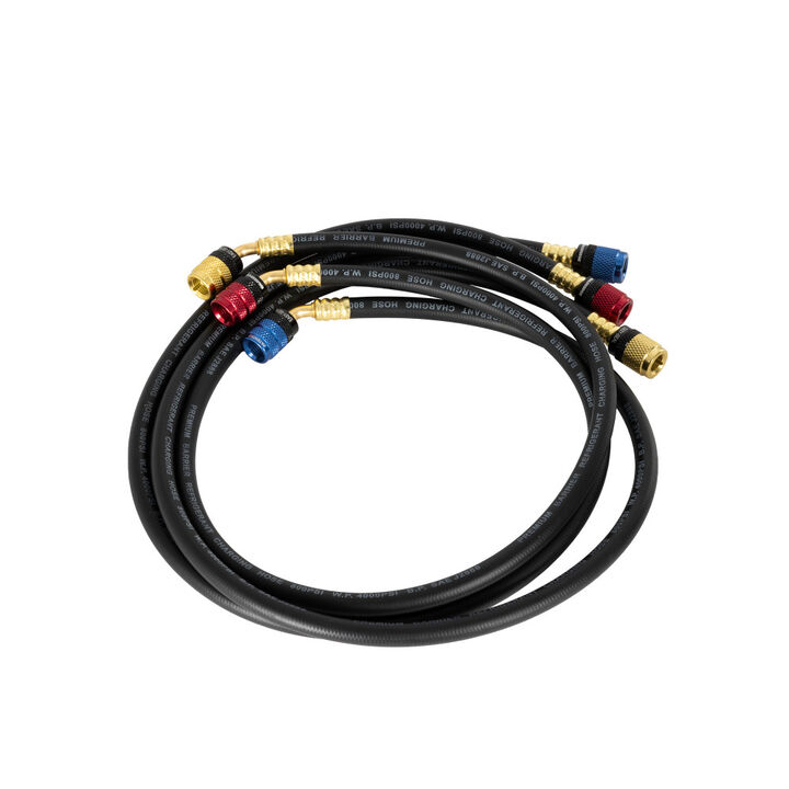 Malco Products 36 Inch Easy Seal HVAC Hose Set with 1/4 SAE x 5/16 SAE Fitting 3 Pieces