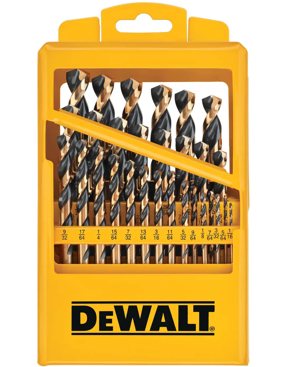 DEWALT Black Oxide High Speed Steel Drill Bit Set 29 Pieces, large image number 1