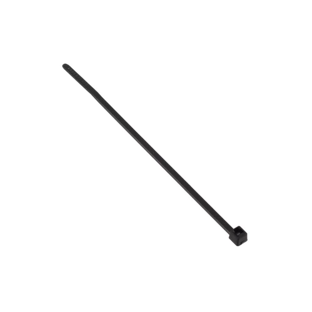 HellermannTyton PA66 Black 18 Lbs Tensile 4 in Long UL Rated Cable Tie 100qty, large image number 2