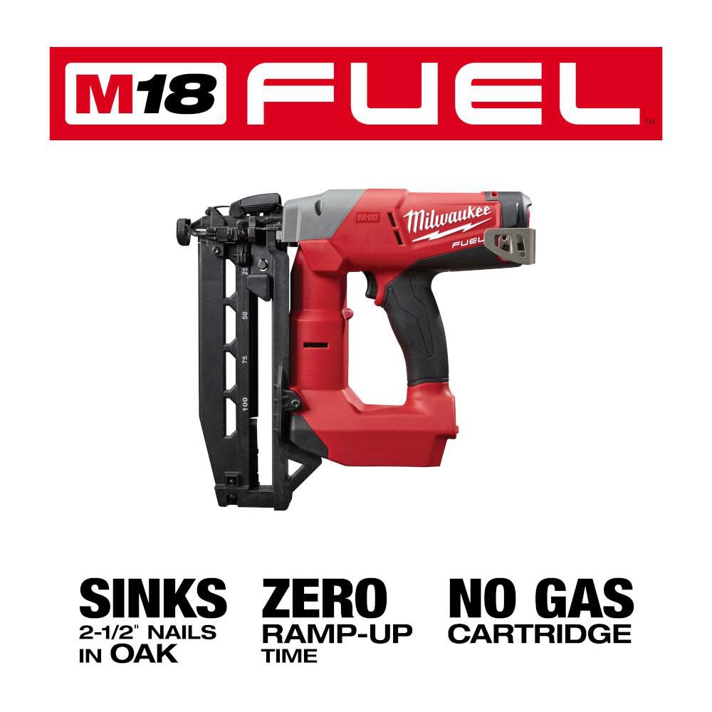 Milwaukee M18 FUEL 16 Gauge Straight Finish Nailer Reconditioned (Bare Tool), large image number 5