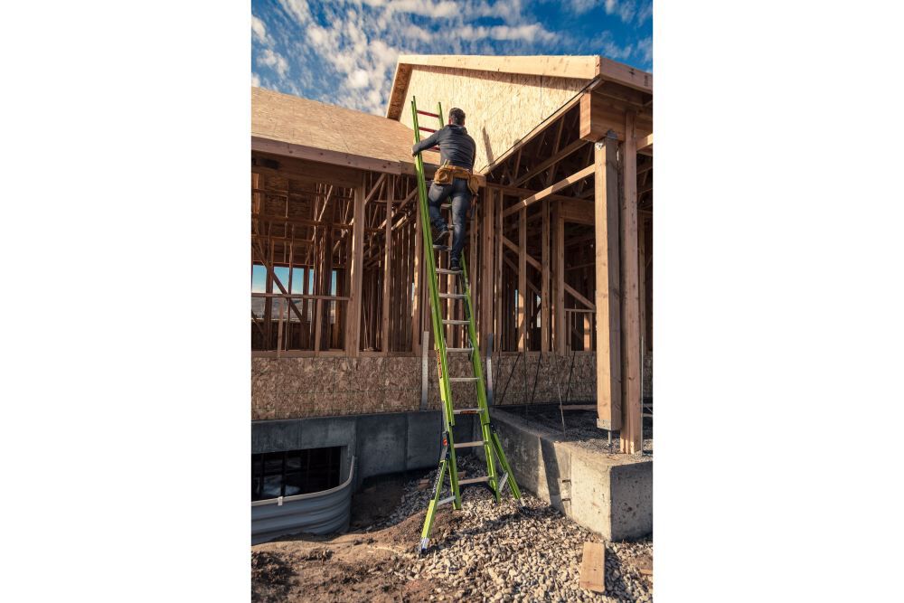 Little Giant Safety HyperLite SumoStance 40 Ft. - IA - Fiberglass Extension Ladder, large image number 5