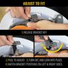 Klein Tools Carbon Fiber Full Brim Hard Hat with Headlamp, Titan, small image number 4