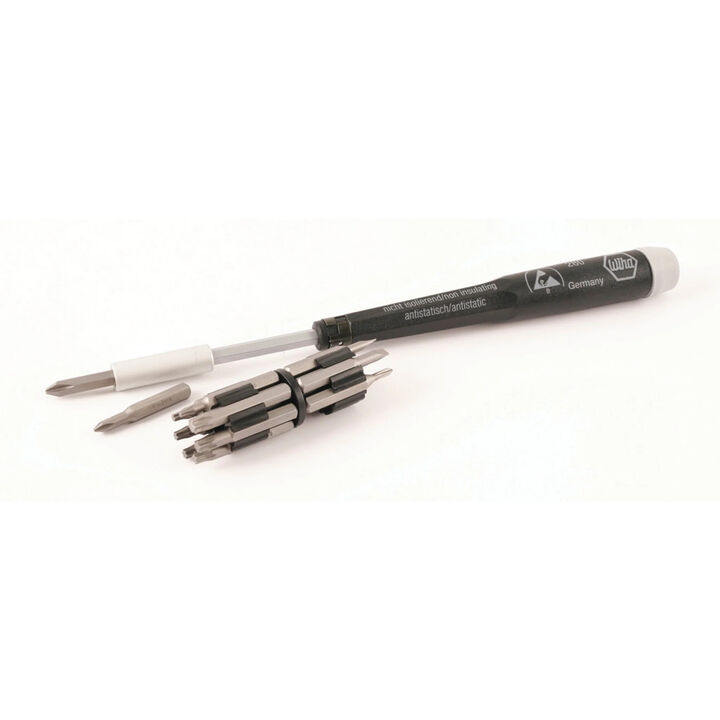 Wiha System 4 ESD Safe MicroBits Set, large image number 1