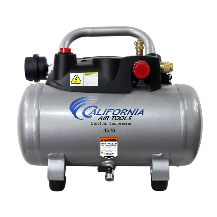 California Air Tools Quiet Portable Oil-Free Corded 1HP 1.5 Gallon Air Compressor, large image number 11