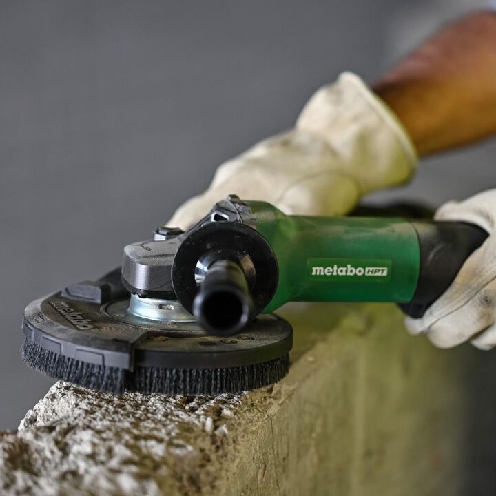 Metabo HPT G12SE3 4.5in 10.5 Amp Paddle Switch Disc Grinder with Lock-On, large image number 3