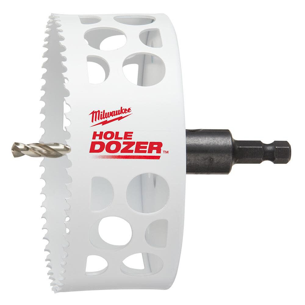 Milwaukee 4-1/2inch HOLE DOZER Bi-Metal Hole Saw with Arbor, large image number 13