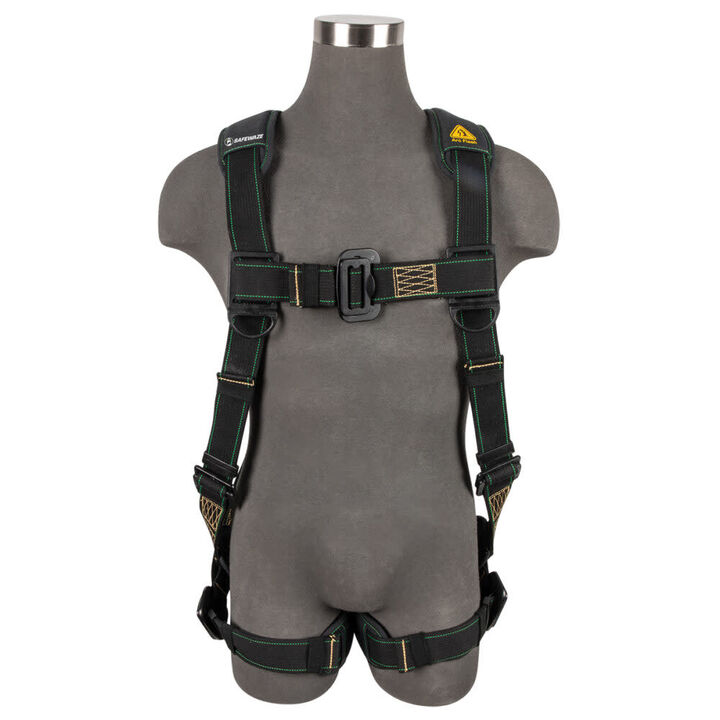 Safewaze Arc Flash Full Body Harness: DE 1D, DE MB Chest/Legs