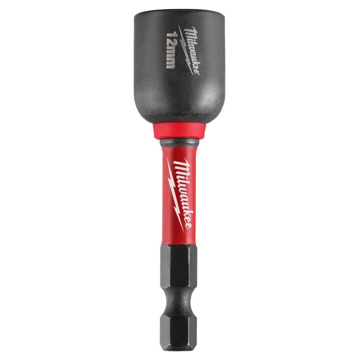 Milwaukee SHOCKWAVE Impact Duty 12MM x 2 9/16inch Magnetic Nut Driver 10pk