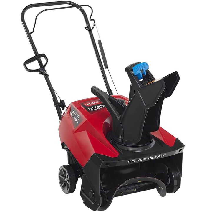Toro 518 ZE Power Clear Snow Blower Gas Single Stage Electric Start 18in, large image number 0