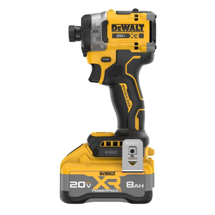DEWALT 20V MAX XR 3-Speed 1/4 Inch High Torque Impact Driver Kit, large image number 10