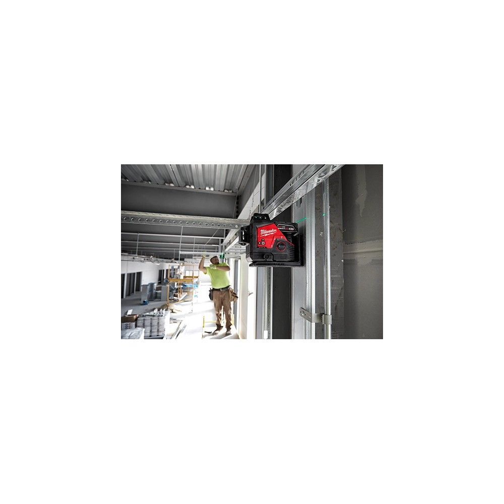 Milwaukee M12 3-Plane Laser Kit with Battery and Charger, Laser Tripod Bundle, large image number 8