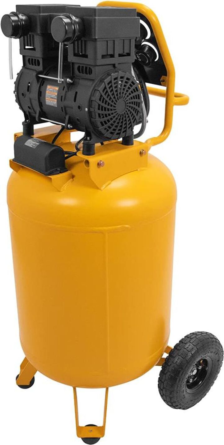 DEWALT 26 Gallon Air Compressor 1.5HP 175 PSI Portable Electric Ultra Quiet, large image number 6